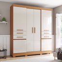 Ver mais imagens de Guarda Roupa Casal 6 Portas 4 Gavetas B392