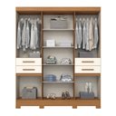 Ver imagem 4 de Guarda Roupa Casal 6 Portas 4 Gavetas B392