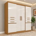 Ver imagem 1 de Guarda Roupa Casal 6 Portas 4 Gavetas B392