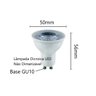 Lâmpada Led Dicroica 4,8w Gu10 Mr16 6500k Save Energy Se-130.1100 Luz Branca 6500k - 2