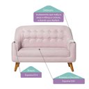 Ver imagem 4 de Sofá Infantil Montessori Comfort 2 Lugares Espuma D20 Casatema MadeiraOriginals