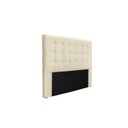 Ver imagem 2 de Cabeceira Casal 140cm Linho Verona Amarelo