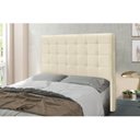 Ver imagem 1 de Cabeceira Casal 140cm Linho Verona Amarelo