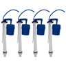 Reparo Mecanismo Polyutil Kit Entrada D’água Boia Descarga Caixa Acoplada Universal (Kit C/ 4 peças) - 1