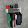 Cabideiro Arara de Roupas Parede Branca Preta Closet Organizador 60 Cm Suspensa Lavanderia Quarto - 5