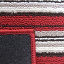 Ver imagem 2 de Passadeira Atlantis Listras 10 Vermelho 0,40x1,20M - J Serrano