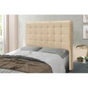 Ver imagem 1 de Cabeceira Casal 140cm Linho Verona Amarelo