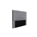 Ver imagem 2 de Cabeceira Casal 140cm Linho Verona Cinza
