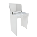 Ver imagem 5 de Penteadeira Elegante Escrivaninha Moderna MDP Resistente:Branco