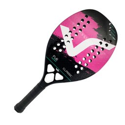 Raquete de Beach Tennis Classic Full Carbon Rosa Vg Plus - 2