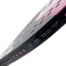 Raquete de Beach Tennis Classic Full Carbon Rosa Vg Plus - 5