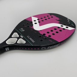 Raquete de Beach Tennis Classic Full Carbon Rosa Vg Plus - 3
