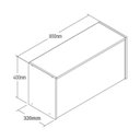 Ver imagem 3 de Cozinha Compacta 4 Peças 3 Aéreos e 1 Balcão Maldivas Decibal