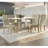 Conjunto Sala de Jantar com Mesa e 6 Cadeiras - 1