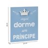 Quadro Infantil Aqui Dorme um Principe Casatema MadeiraOriginals - 4
