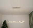 Ver imagem 1 de Pendente Led Cristal 90cm 3200k Cromado Decor Cinderella