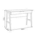 Ver imagem 3 de Escrivaninha Parma Freijó para Escritório e Home Office com Design Moderno e Espaço Funcional