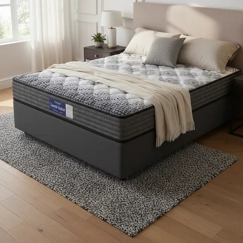 Cama Box + Colchão de Espuma D60 Double Face Comfort Force Probel Casal 138cm
