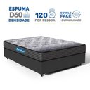 Ver imagem 3 de Cama Box + Colchão de Espuma D60 Double Face Comfort Force Probel Casal 138cm