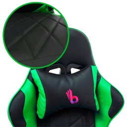 Cadeira Gamer V2 Ergonômica Top Para Escritório Verde - 5