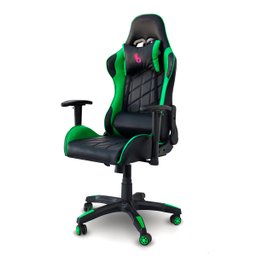 Cadeira Gamer V2 Ergonômica Top Para Escritório Verde - 2