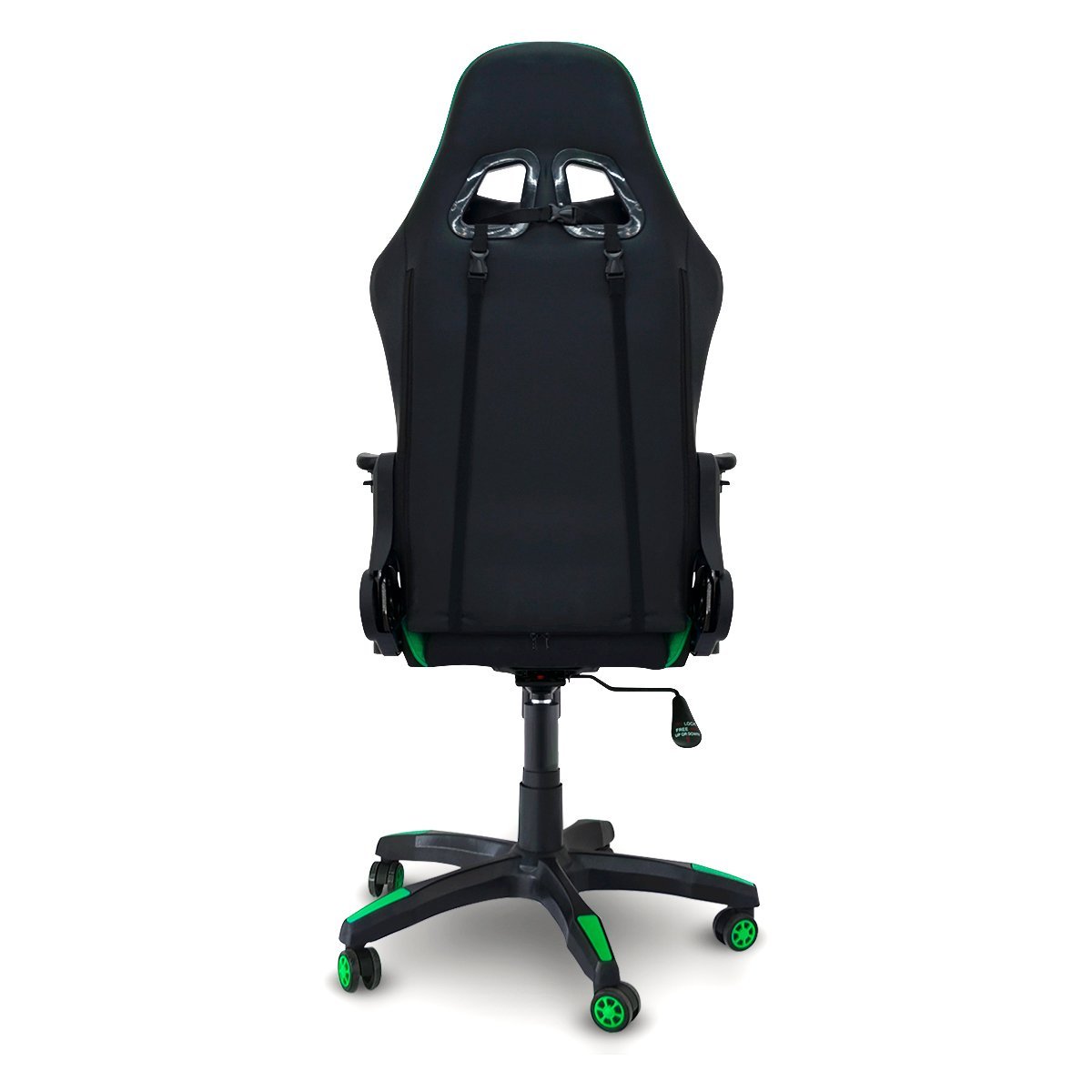 Cadeira Gamer V2 Ergonômica Top Para Escritório Verde - 4