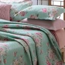 Ver imagem 3 de Kit Cobre Leito Colcha Daily Casal 3 Peças Dupla Face Estampado - Floral 57 - 100% Poliéster
