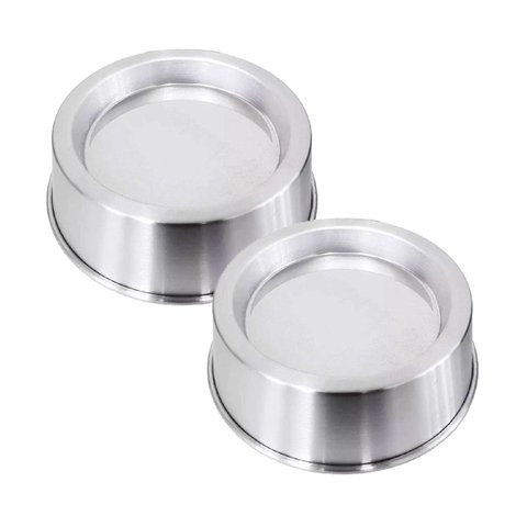 Kit 2 Formas Ballerine Alumínio Bolo Piscina Vulcão 22cm Continental Fbp22x2conti