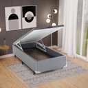 Ver imagem 2 de Base Box Baú Solteiro 88x188x35cm Merida