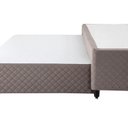 Ver imagem 7 de Base Box Solteiro com Colchão Auxiliar de Mola 88x188x28cm Seattle