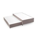 Ver imagem 2 de Base Box Solteiro com Colchão Auxiliar de Mola 88x188x28cm Seattle Bege Herval