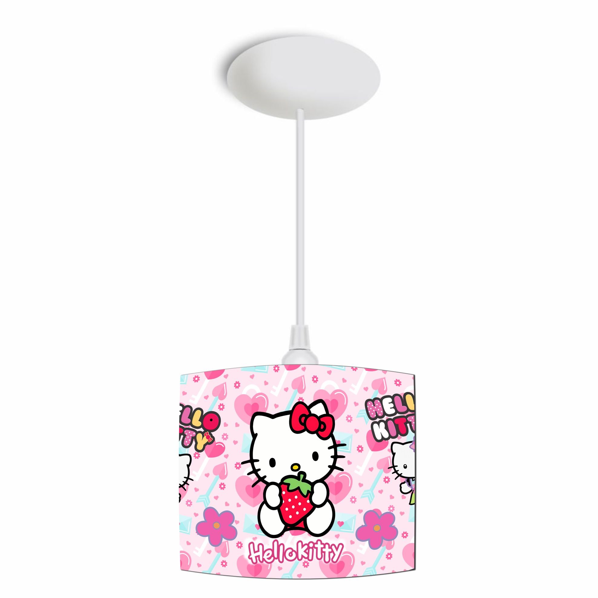 Pendente Luminaria de Teto Infantil Bebe- Hello Kit