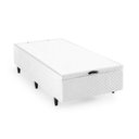 Ver imagem 4 de Base Box Baú Solteiro 88x188x35cm Merida Branco Herval