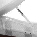 Ver imagem 7 de Base Box Baú Solteiro 88x188x35cm Merida Branco Herval