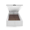 Ver imagem 3 de Base Box Baú Solteiro 88x188x35cm Merida Branco Herval