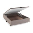 Ver imagem 3 de Base Box Baú Casal 138x188x35cm Merida Bege Herval