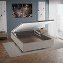 Ver imagem 1 de Base Box Baú Casal 138x188x35cm Merida 