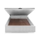 Ver imagem 3 de Base Box Baú Casal 138x188x35cm Merida Branco Herval