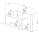 Ver imagem 3 de Rack com Nichos para TV de 43 Polegadas Linea