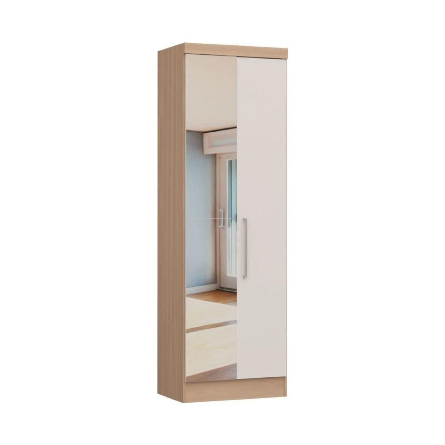 Guarda Roupa Modulado Infinity com 2 Portas e Espelho - 1