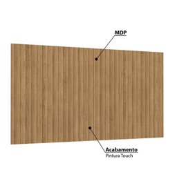 Cabeceira Painel Casal/Queen 91x175cm Prisma Kappesberg - 4 Cabeceira Painel Casal/Queen 91x175cm Prisma Kappesberg - 4