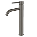Ver imagem 1 de Torneira Misturador Monocomando Água Quente e Fria Bica Alta para Banheiro - Grafite Escovado Dp5202