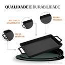 Ver imagem 3 de Assadeira Retangular 45x30x4,5cm 4,2l Artesanal – Panela Mineira®