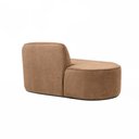 Ver imagem 5 de Sofá Eron Orgânico 3 Lugares 180cm Braço Esq. Bouclé Camel - Nexta Casa