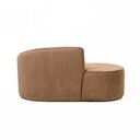 Ver imagem 6 de Sofá Eron Orgânico 3 Lugares 180cm Braço Esq. Bouclé Camel - Nexta Casa