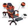 Kit 2 Cadeiras Gamer Stillus Ergonômica com Apoio para Os Pés Vermelho - 8