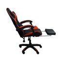 Ver imagem 3 de Kit 2 Cadeiras Gamer Stillus Ergonômica com Apoio para Os Pés Vermelho