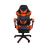 Kit 2 Cadeiras Gamer Stillus Ergonômica com Apoio para Os Pés Vermelho - 5