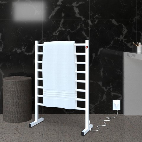 Toalheiro Térmico Alumínio Portátil 8 Barras Clássico Bivolt