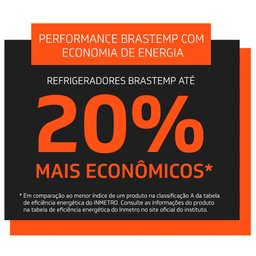 Geladeira Brastemp Frost Free Duplex 462 litros cor Inox* com Painel Eletrônico e Turbo control - BR - 8